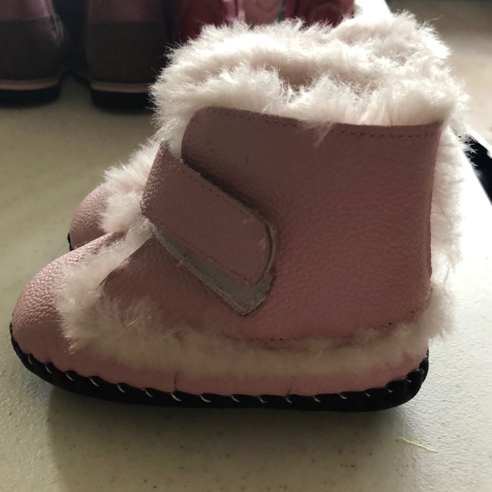Pediped girls boots size 12-18 months